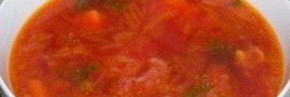 борщ со свежей капустой