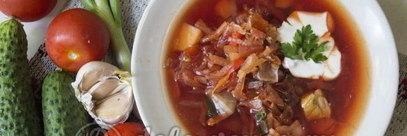 борщ в мультиварке