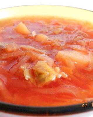 Борщик с говядинкой