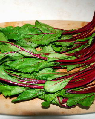 Ботвинья — борщ из листьев молодой свеклы