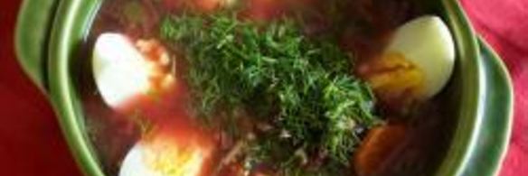 ботвинья — борщ из листьев молодой свеклы