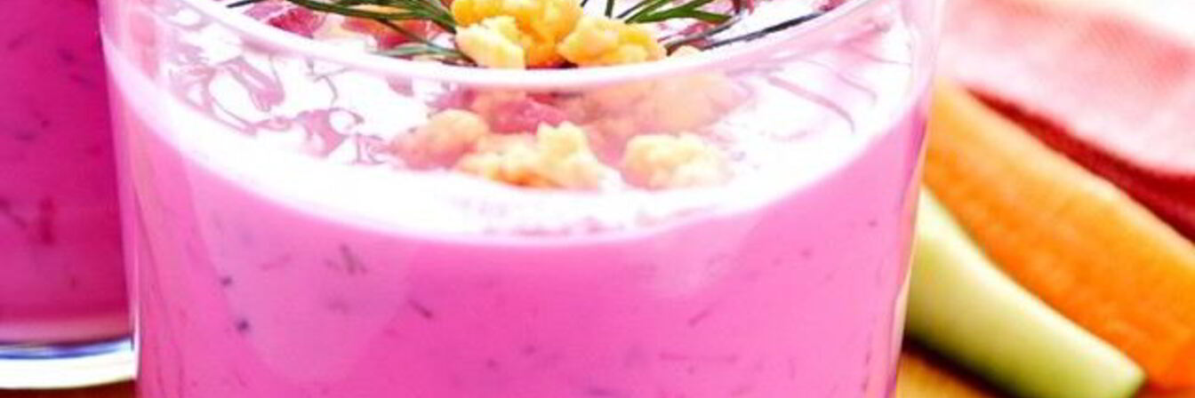 Холодный борщ по-польски