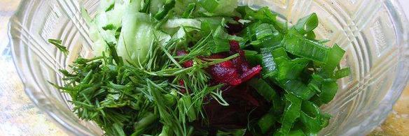 холодный литовский борщ