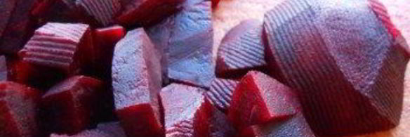 красный борщ с фасолью