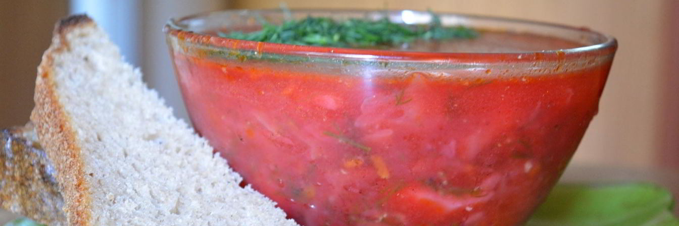 Красный борщ