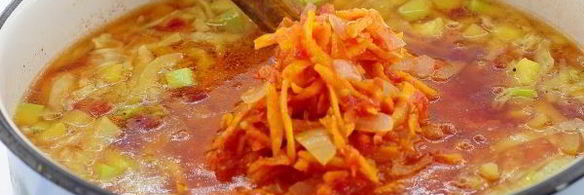 летний борщ