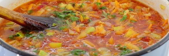 летний борщ