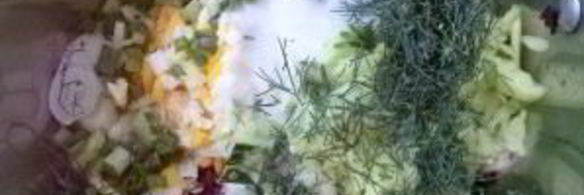 литовский холодный борщ