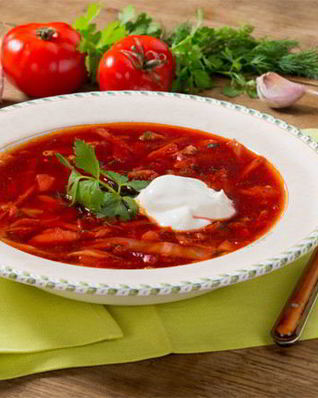 Овощной борщ