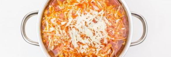 постный борщ на ароматном масле