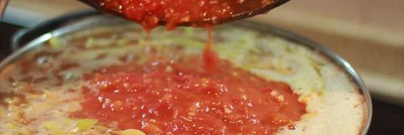 постный борщ с фасолью