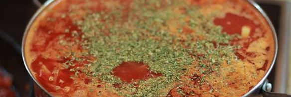 постный борщ с фасолью