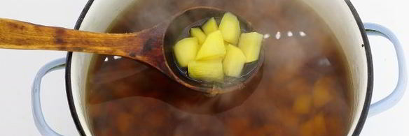 постный красный борщ