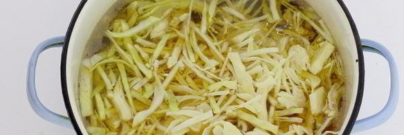 постный красный борщ