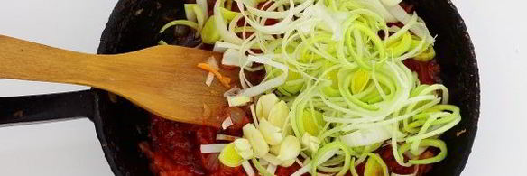 постный красный борщ