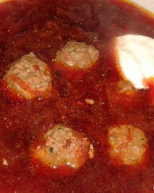 Рижский легкий борщ