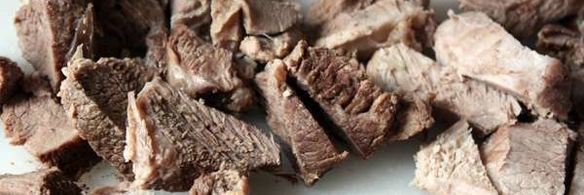 русский борщ с мясом