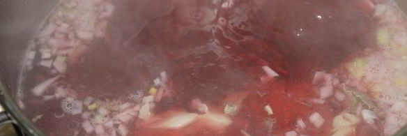 украинский борщ со щавелем