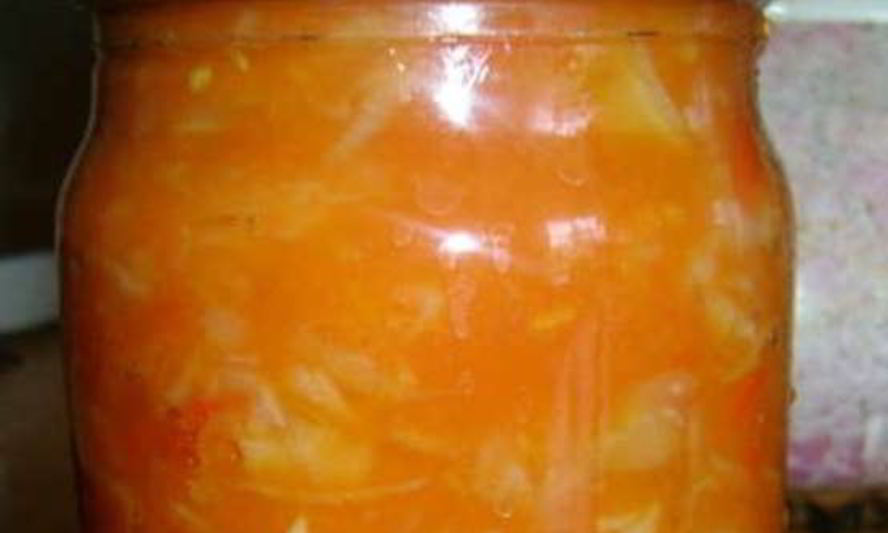 Рецепт заправки для борща на зиму с капустой