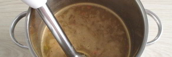 чечевичный суп с тофу