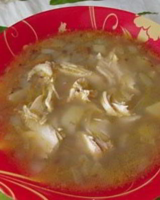 Диетический суп с курицей