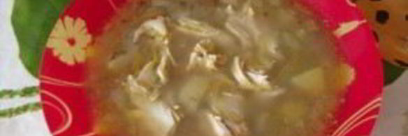 диетический суп с курицей