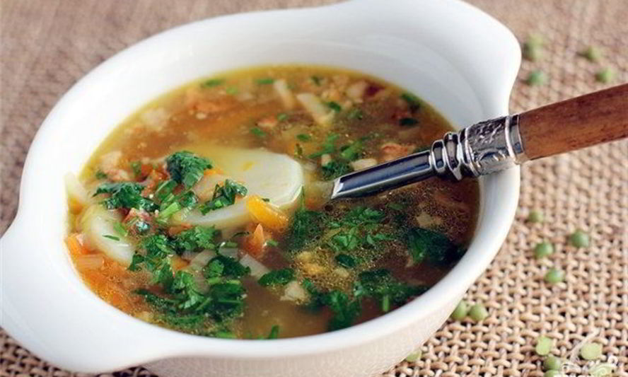 Рецепт горохового супа объедение