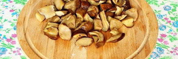 гороховый суп с грибами