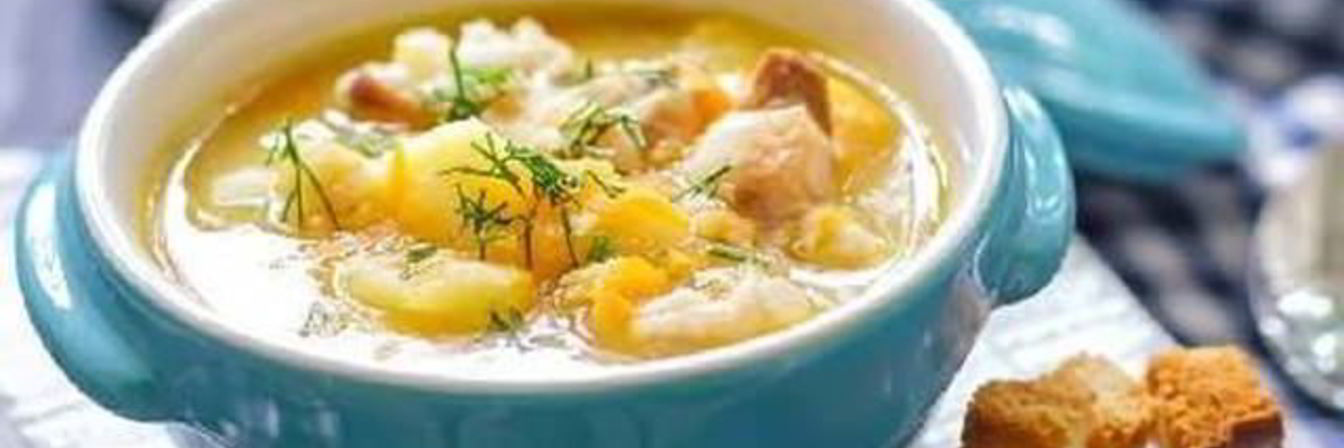 Гороховый суп с грудинкой