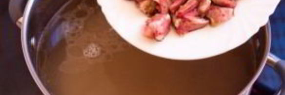 гороховый суп с копченостями