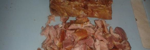 гороховый суп с копчеными ребрышками