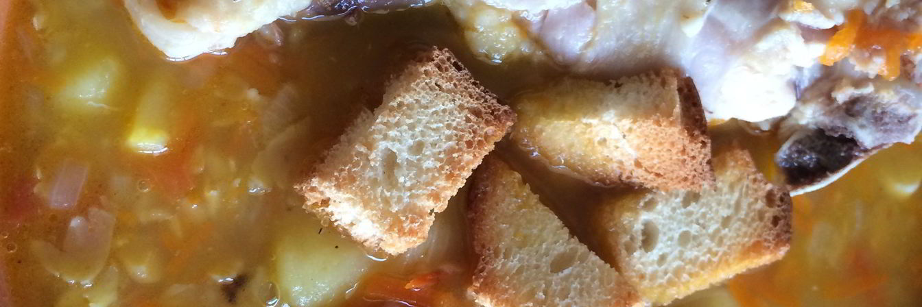 Гороховый суп с курицей