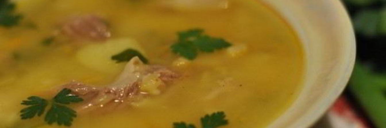 Гороховый суп со свининой