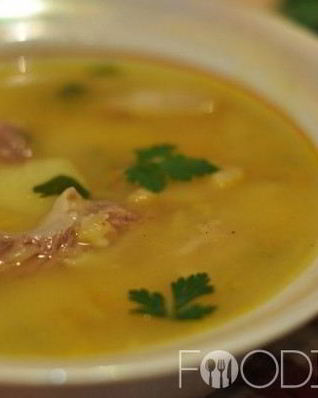 Гороховый суп со свининой