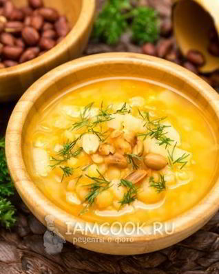 Постный гороховый суп