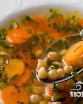 Суп из турецкого гороха