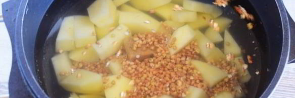 гречневый суп с фрикадельками