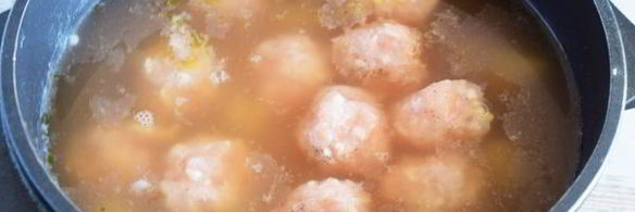 гречневый суп с фрикадельками