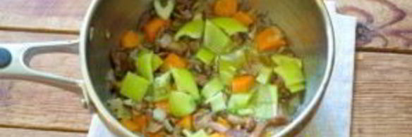 грибной суп с лисичками