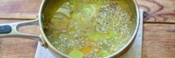 грибной суп с лисичками