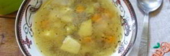 грибной суп с лисичками