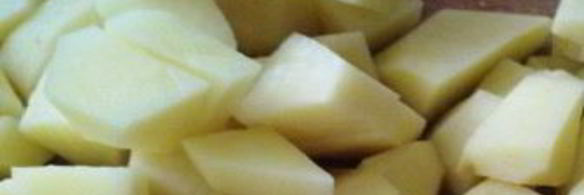 картофельный суп с луком-пореем