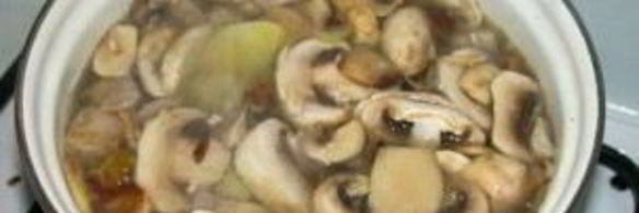 крем-суп из шампиньонов с картошкой