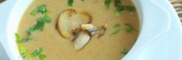 крем-суп из шампиньонов с картошкой