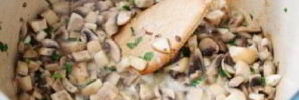 крем-суп с грибами