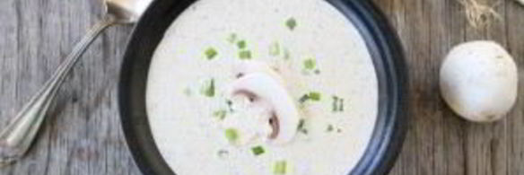 крем-суп с грибами