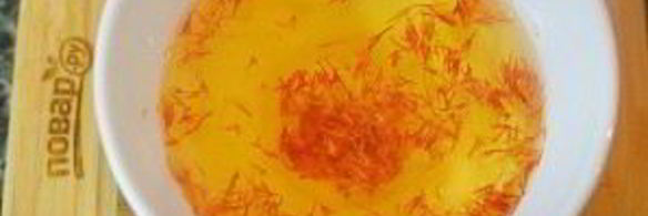 куббе-суп с манными клецками, фаршированными мясом