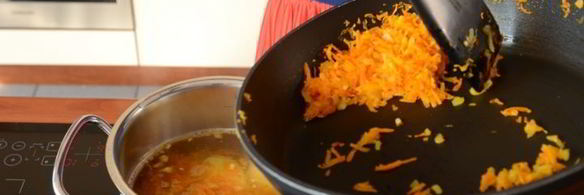 морковно-имбирный суп