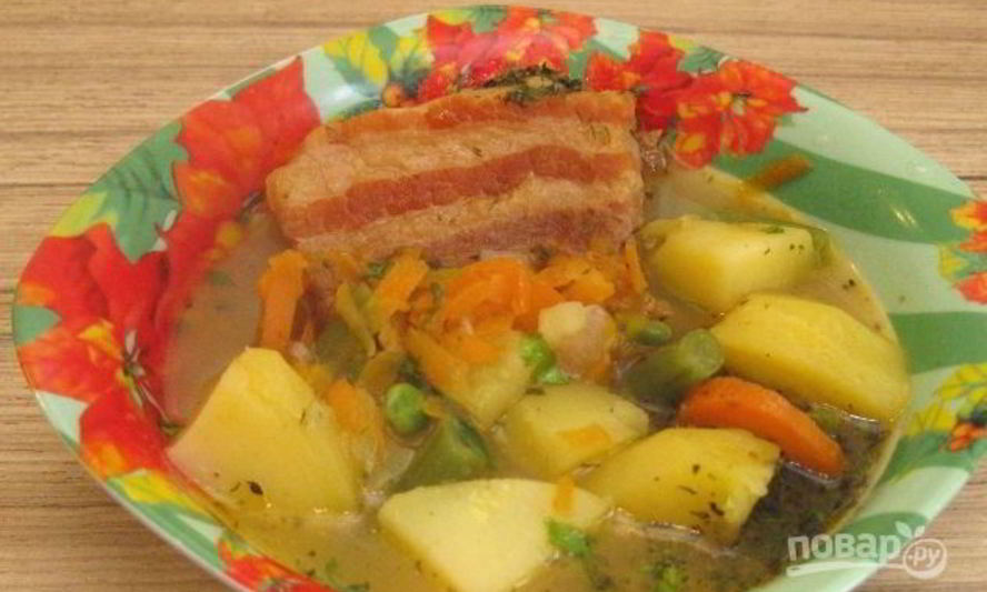 Рецепт немецкого супа айнтопф