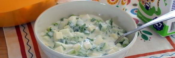 диетическая окрошка